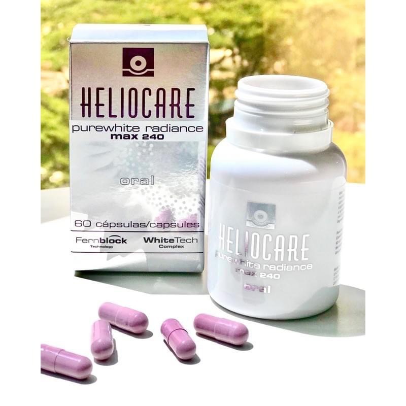 [Chính Hãng - 60 Viên] Viên Uống Trắng Da Heliocare Purewhite Radiance Max 240