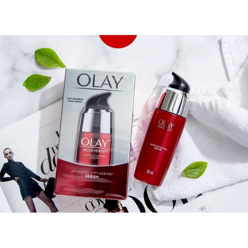 Tinh chất vi dưỡng ngừa lão hóa Olay Regenerist Micro-Sculpting Serum - Mỹ