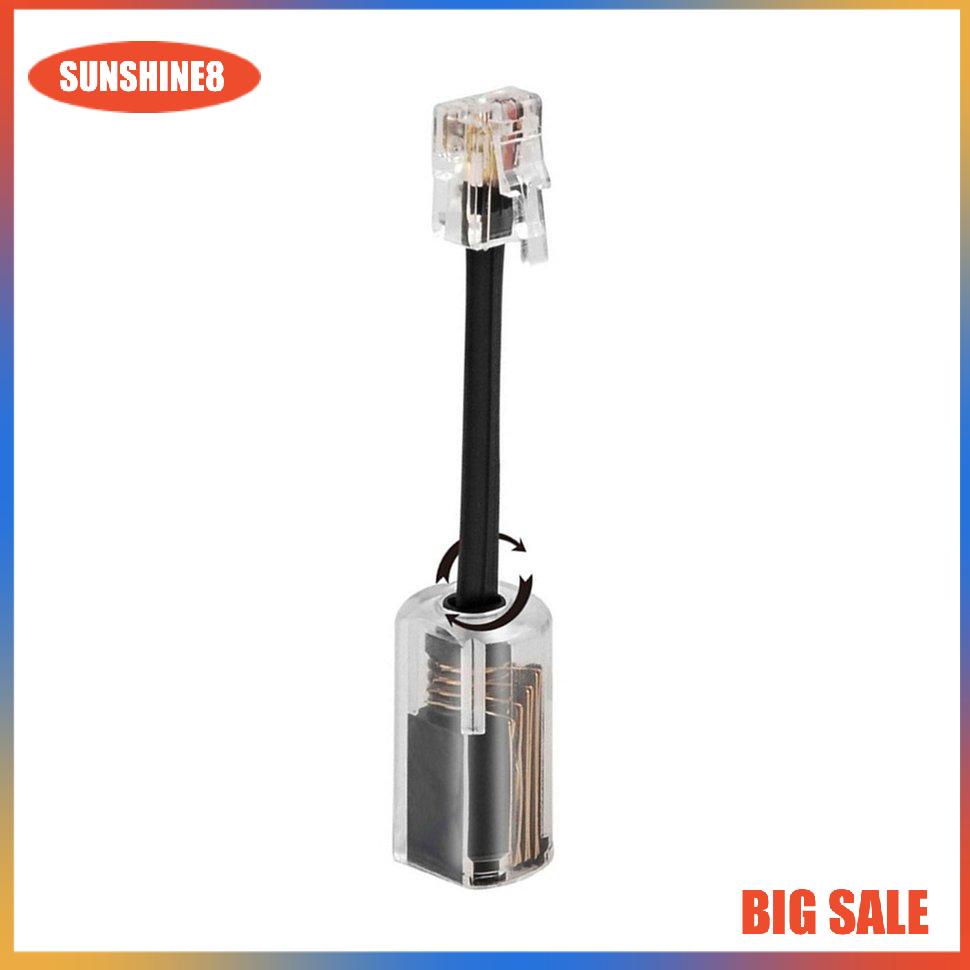 Dây cáp điện thoại xoay 360 độ chống rối