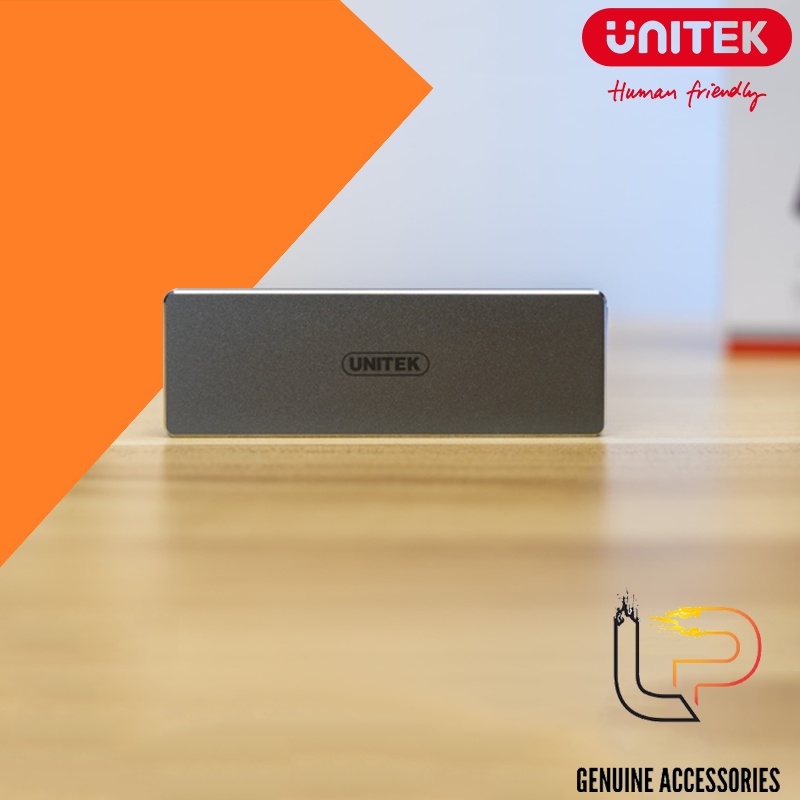 HỘP ĐỰNG Ổ CỨNG SSD TYPE-C NVME/SATA 10GB UNITEK