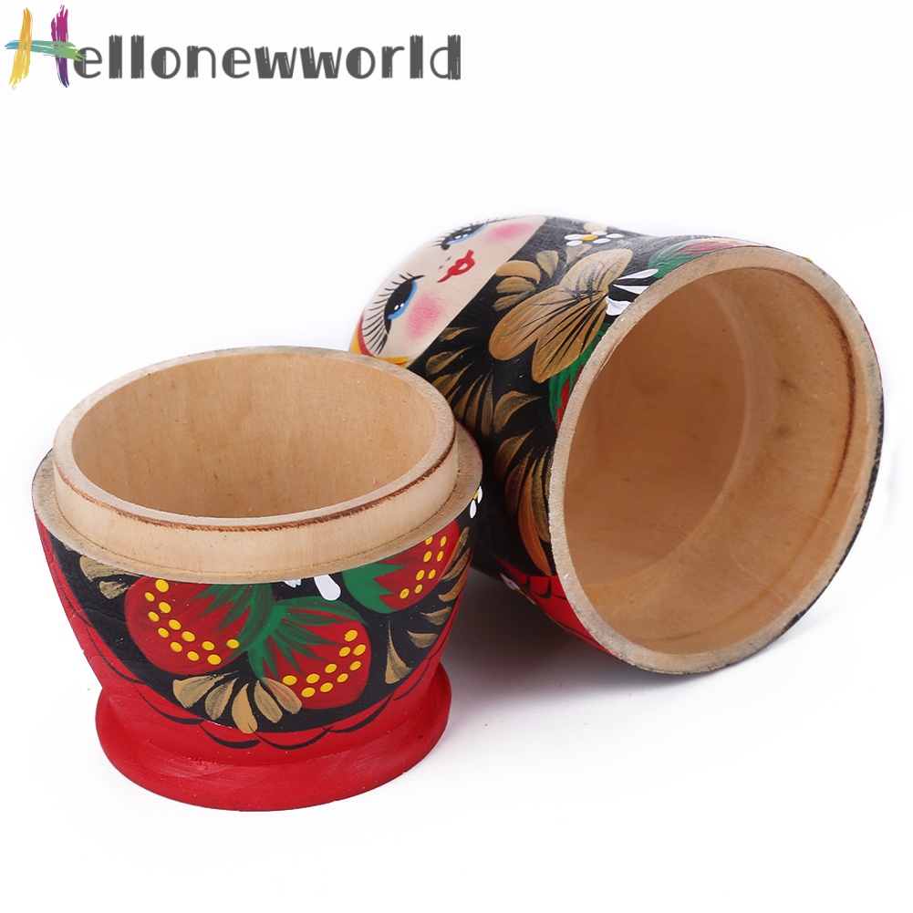 Búp bê Nga Matryoshka bằng gỗ 5 lớp hình cô gái