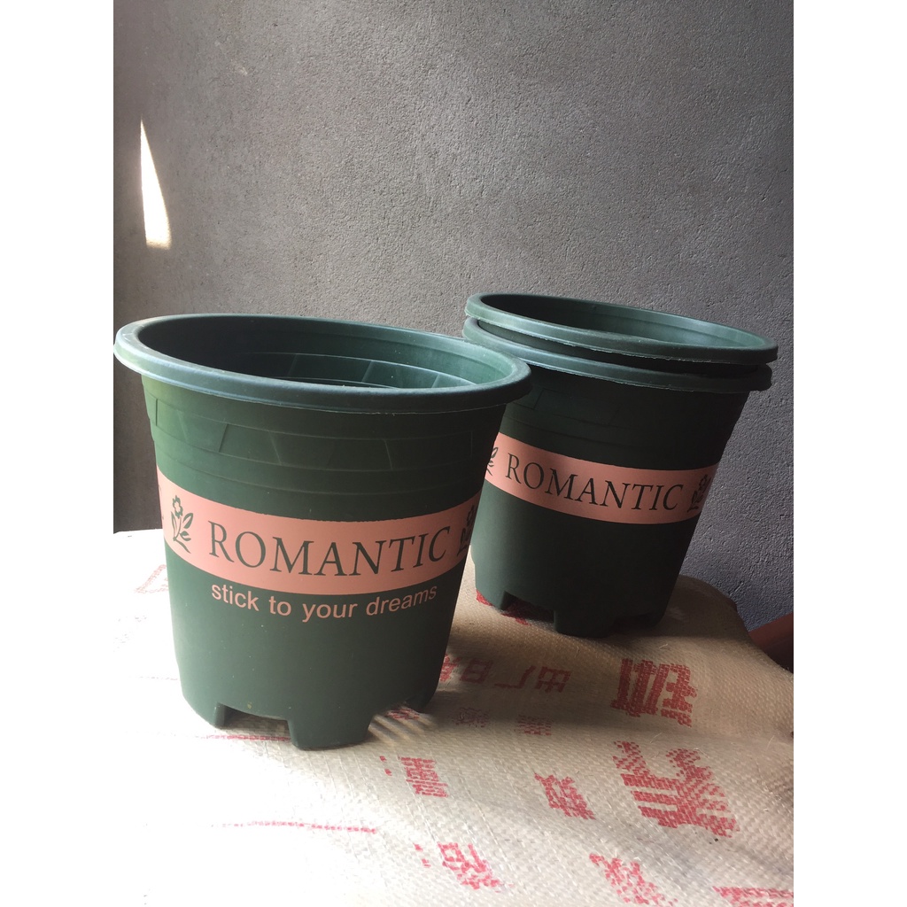 5 CHẬU NHỰA ROMANTIC #2 (BẦU KHAY TÚI ƯƠM, KEO LIỀN SẸO CÂY, KÍCH RỄ MẦM CÂY...)