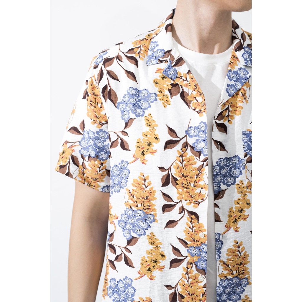 Áo sơ mi nam 360 BOUTIQUE ngắn tay họa tiết - SHNTK219-7 | BigBuy360 - bigbuy360.vn