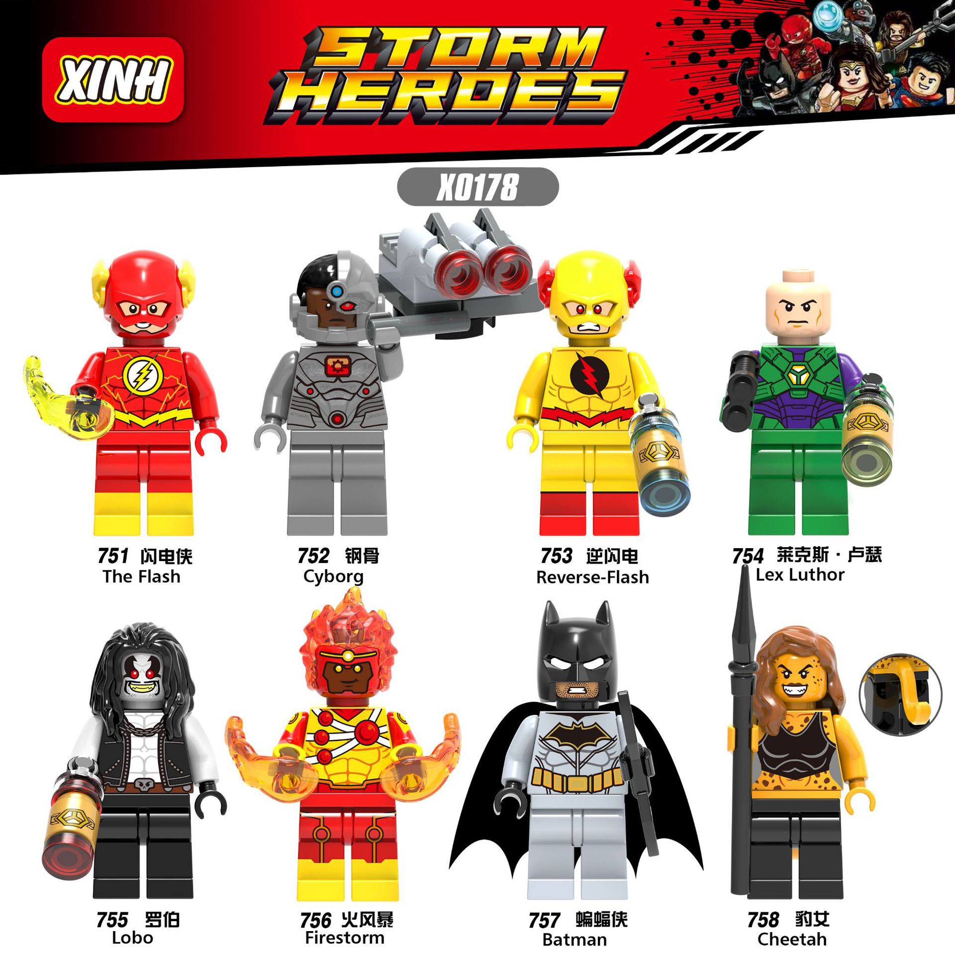 Mô hình nhân vật siêu anh hùng Marvel phong cách Lego cho bé