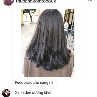 Thuốc nhuộm màu xanh đen dương khói