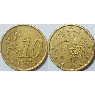 Đồng xu 10 Euro Cent Tây Ban Nha (Spain) 1999-2006