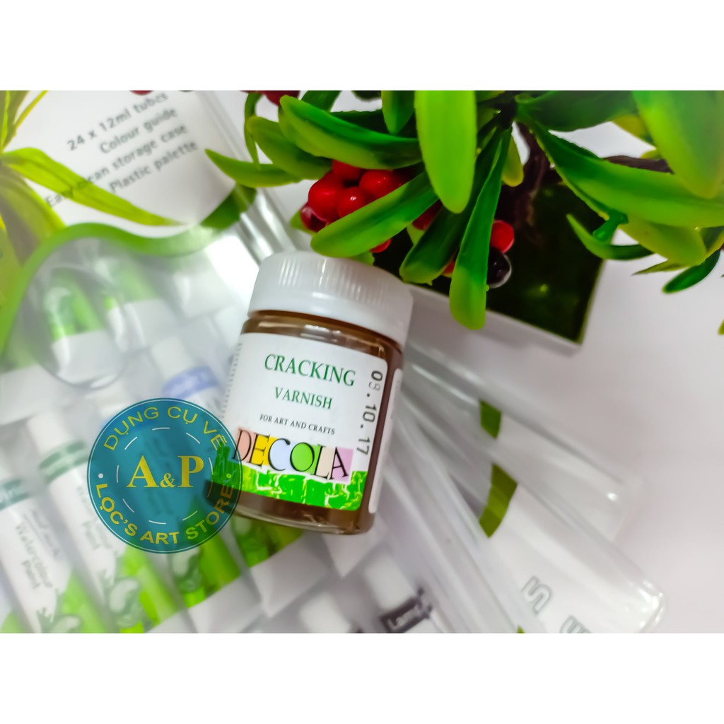 Dung dịch tạo hiệu ứng nứt - Decola Cracking Vanish