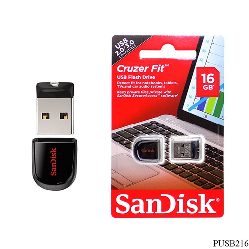 USB 16GB Sandisk Cruzer Fit - Bảo hành 5 năm