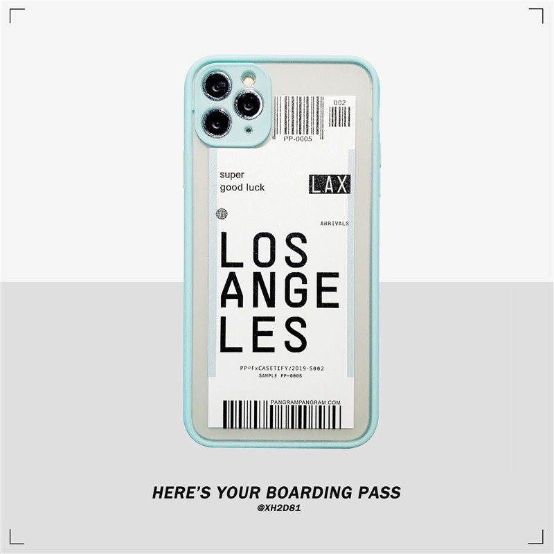 New York Seoul Los Angeles Shell Cover For iPhone 11 PRO MAX 7 8 plus XS MAX XR SE 2020 Soft Case
