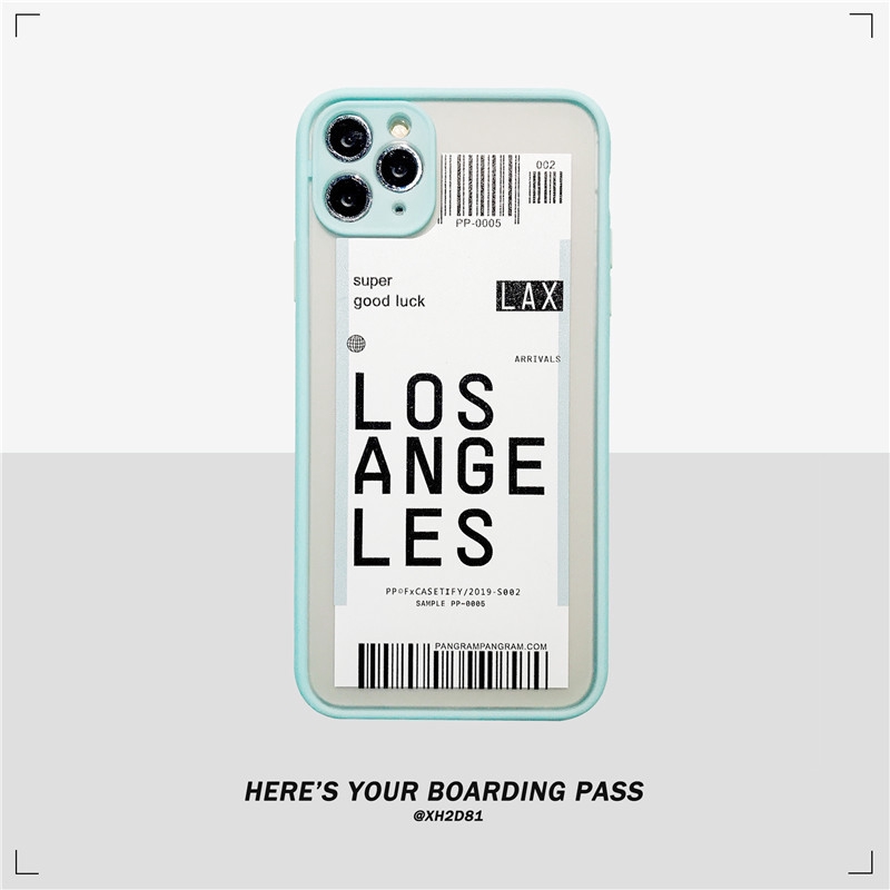 Ốp Điện Thoại Hình Seoul Los Angeles Cho Iphone 11 Pro Max 7 8 Plus Xs Xr Se2