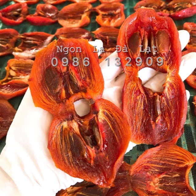 Hồng dẻo sấy chẻ, Đặc Sản Ngon Lạ Đà Lạt