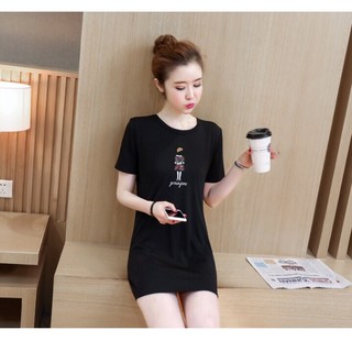 QC166 Áo thun form dài Quảng Châu