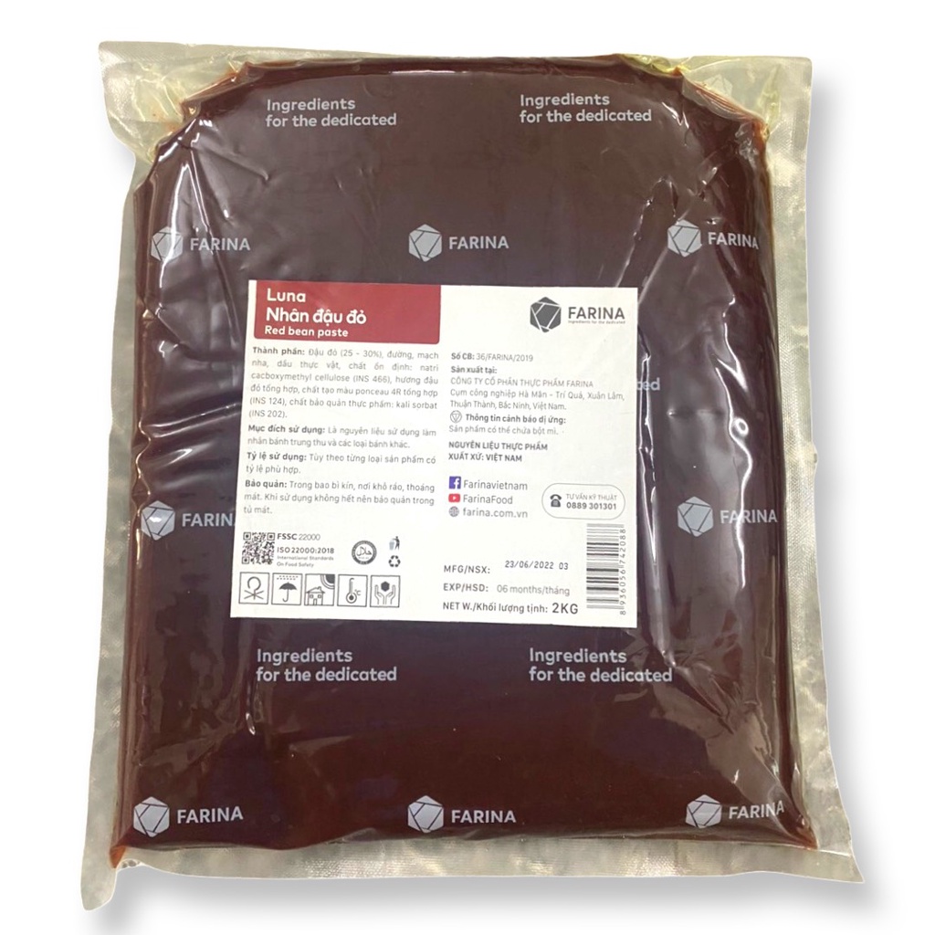 Nhân Bánh Farina Luna loại 2kg