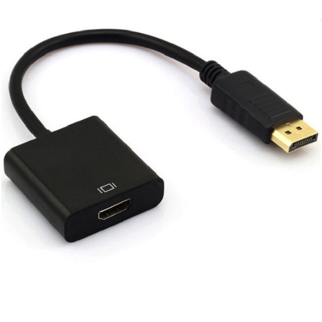 DP to HDMI Cáp Chuyển Đổi Displayport Sang Hdmi Dành Cho Hdtv Máy Chiếu Laptop Pc HÀNG CHẤT LƯỢNG CAO TO FULL HD 1080P