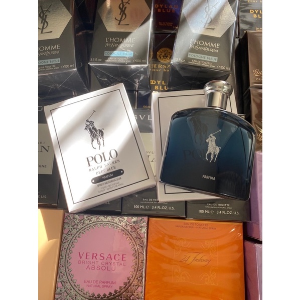 Nước hoa nam Ralph Lauren Polo Deep Blue Parfum 125ml phiên bản đậm đặc nhất vừa ra mắt 2020  .