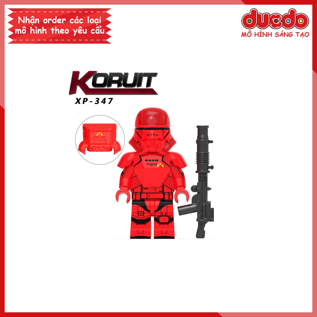 Minifigures các nhân vật trong Star War full trang bị - Đồ chơi Lắp ghép Xếp hình Mô hình Mini Iron Man KT1045 Koruit