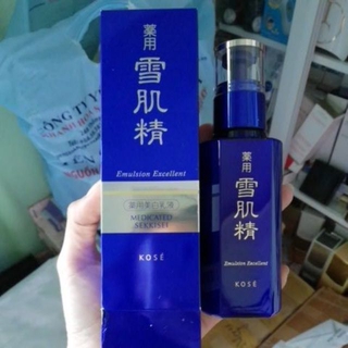 Nhũ tương dưỡng ẩm làm trắng da Kose Sekkisei Elmusion 140ml