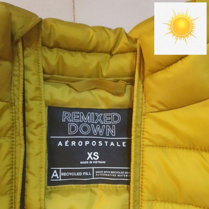 Áo phao nam Aeropostale xuất Mỹ dư size nhỏ XS, dày dặn, ấm áp - 1m55 1m60