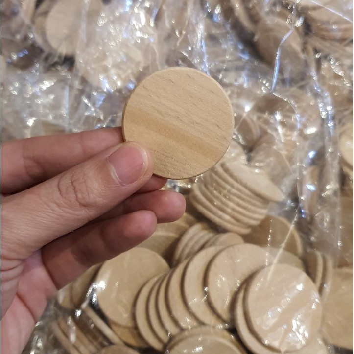 Phôi móc khóa gỗ