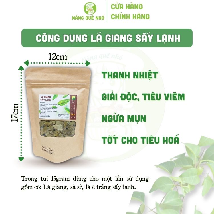 Lá Giang Sấy Lạnh Nấu Canh Chua - Canh Gà Lá Giang - Canh Chua Cá Vị Chua Thanh combo 2 gói