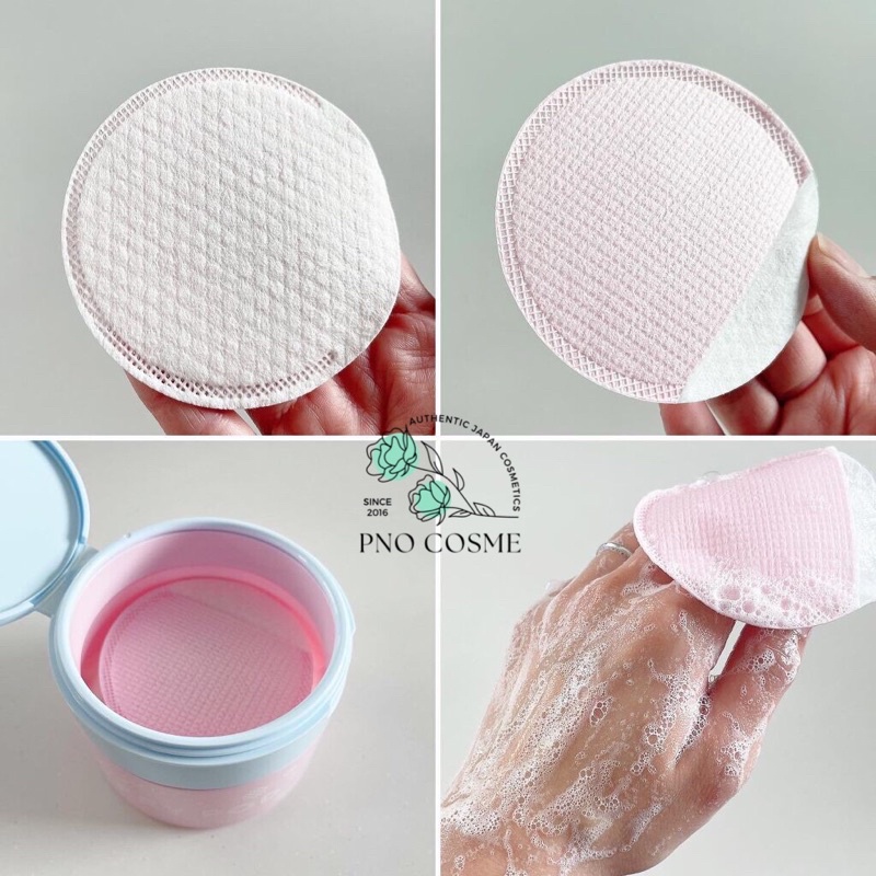 Bông rửa mặt tẩy trang siêu sạch PUFFY POD