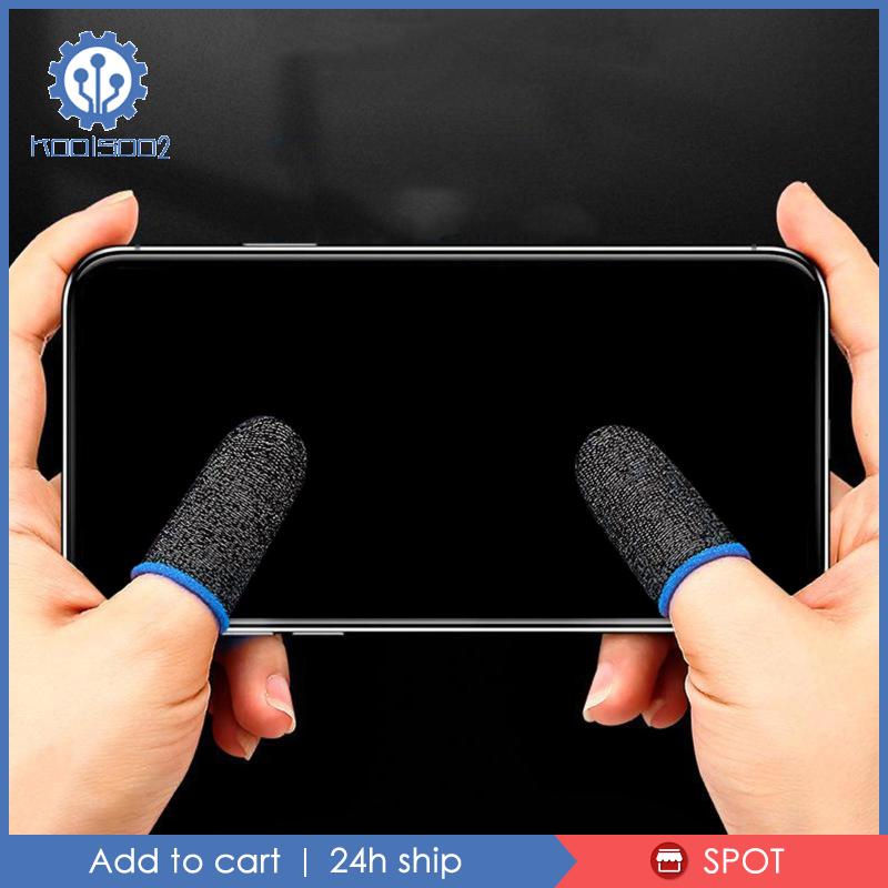 [Koolsoo2] Vỏ Bọc Ngón Tay Cầm Chơi Game Điện Thoại Màu Xanh Đen
