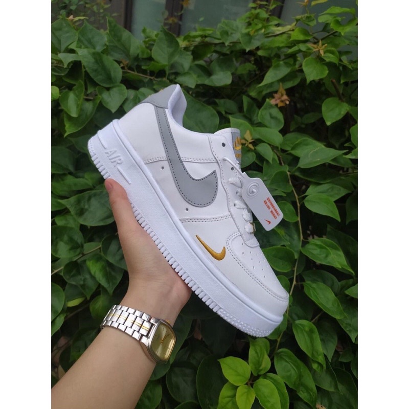 Giày Sneaker Nam Nữ AF1 Viền Xám mới nhất 2021. Ly_shopgiay | BigBuy360 - bigbuy360.vn