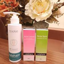 Bộ chăm sóc da mụn calahara acne wash