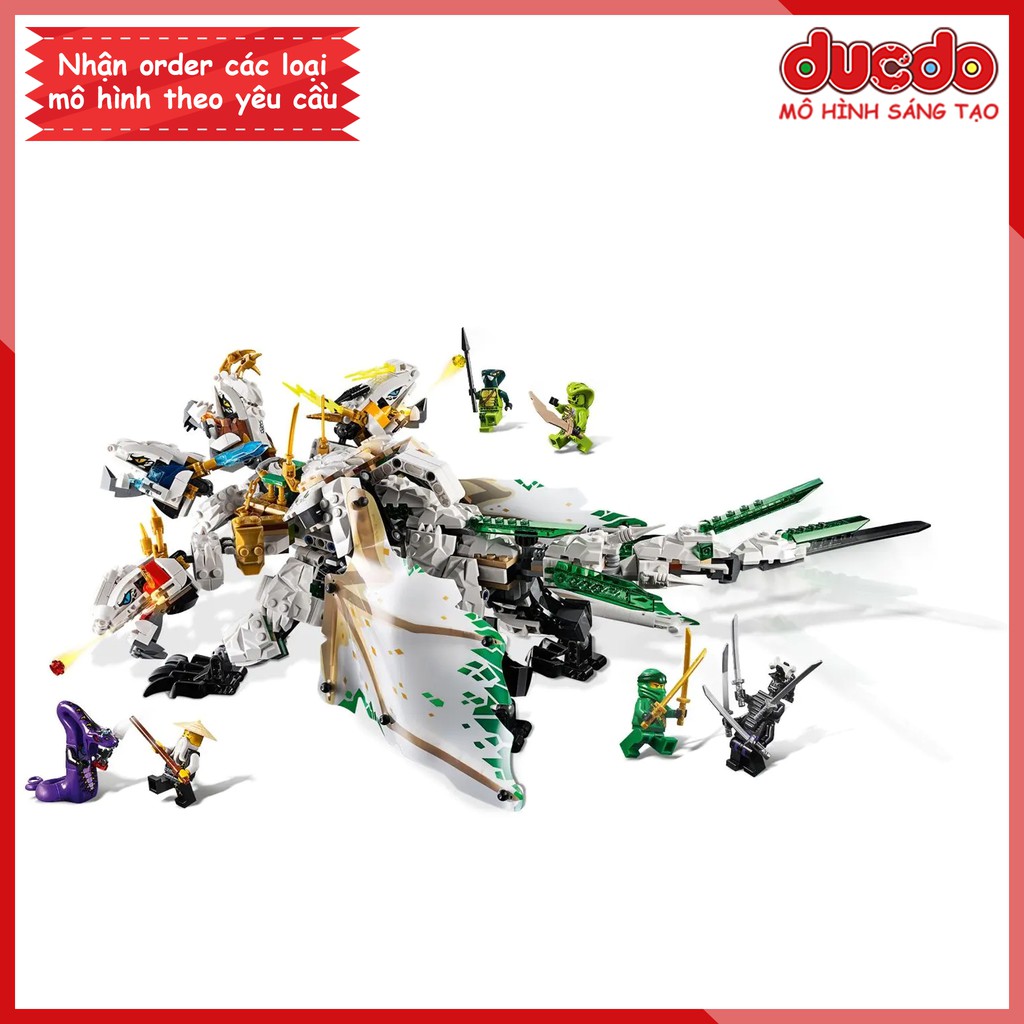 BELA 11164 Lắp ghép ninjago chúa tể rồng - The Ultra Dragon - Đồ chơi Xếp hình Mô hình Ninja 70679