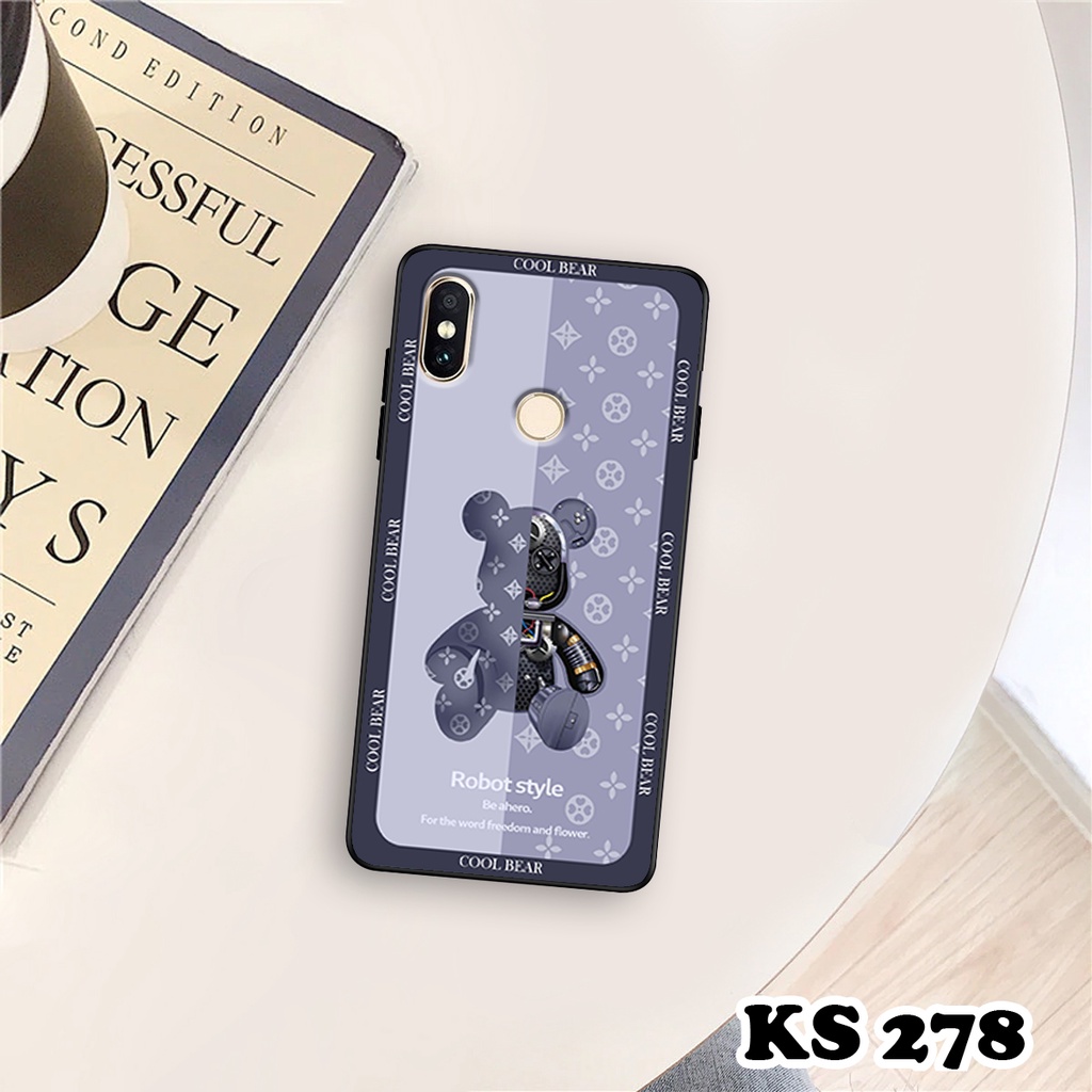 Ốp lưng Xiaomi Redmi Note 7 - Xiaomi Redmi Note 7 Pro - Ốp in hình Gấu B.Ř.i.c.k - Lưng nhám viền TPU cap cấp