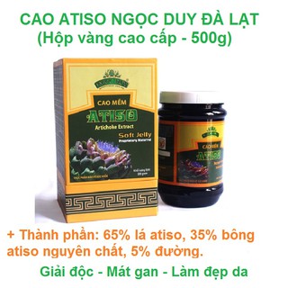 Cao atiso Ngọc Duy - Hộp 0.5kg (Hộp vàng cao cấp