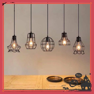 Đèn thả☔freeship☔đèn thả rọi sắt trang trí nhiều kiểu dáng