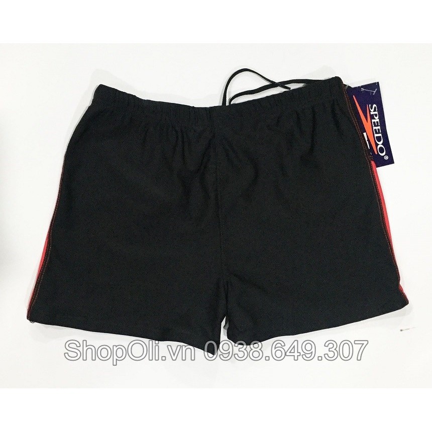 [XẢ 3 NGÀY] Quần bơi nam đen phối đỏ-siêu chất | BigBuy360 - bigbuy360.vn