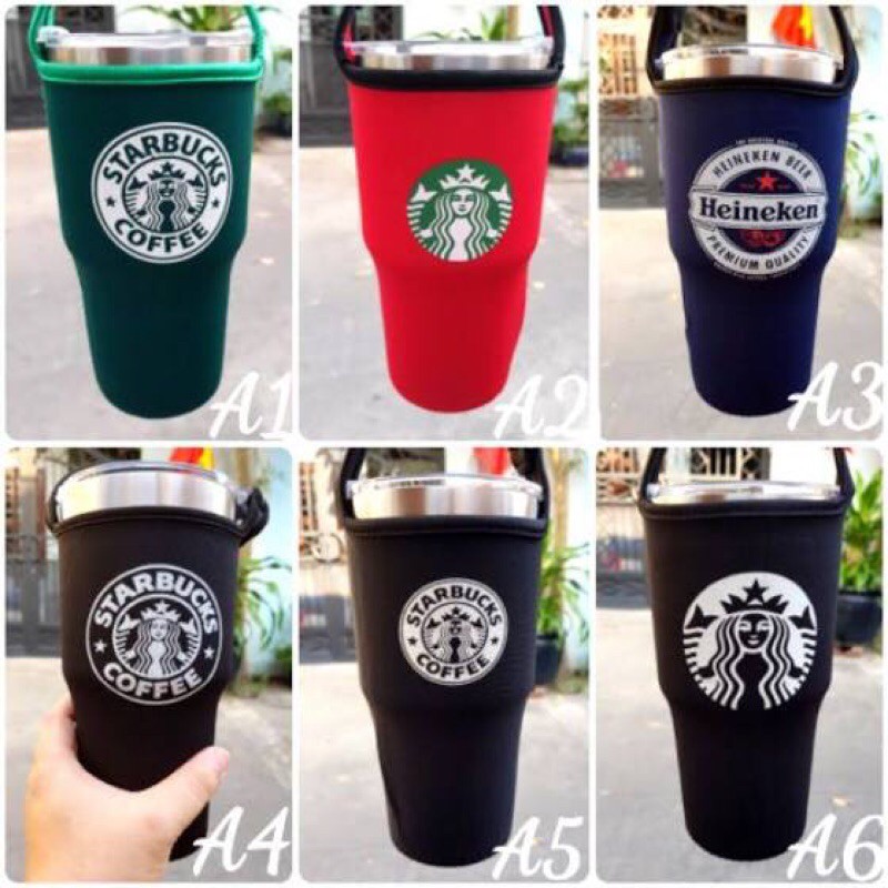 Combo 50 túi ly giữ nhiệt siêu dày cực đẹp