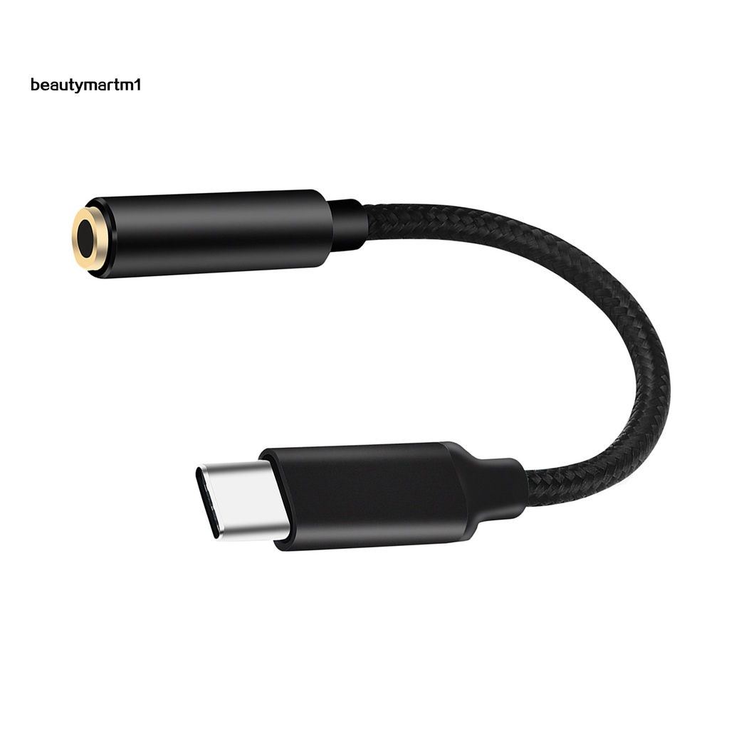 Dây Cáp Chuyển Đổi Cổng Aux Loại C Sang Cổng 3.5mm Cho Điện Thoại Di Động