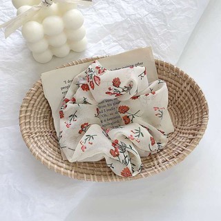 Scrunches hoa nhí phong cách Pháp phối màu tươi sáng