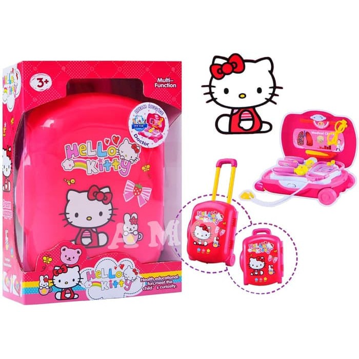 Bộ Đồ Chơi Đóng Vai Bác Sĩ Dn866kt-4 Cho Bé Hello Kitty