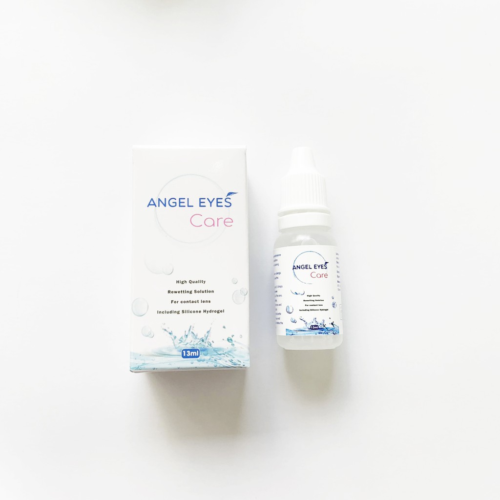 Nước nhỏ mắt lens Angel Eyes Care 13ml / Nhỏ mắt kính áp tròng cao cấp cho mắt nhạy cảm [LOẠI CAO CẤP]