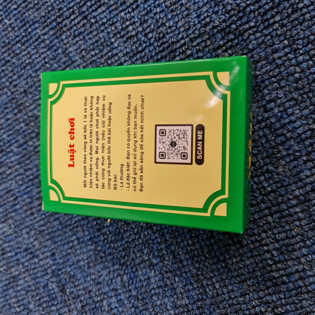 Bộ thẻ bài Drinking card &quot; XõA &quot; phiên bản 2022 Cho Bữa Tiệc ăn nhậu ,uống rượu bia bùng cháy cuộc vui thăng hoa cảm xúc