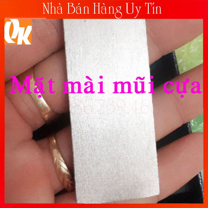 Đá Mài Cựa 2 Mặt Nguyên Khối Dùng Mài Cựa Gà Siêu Chất