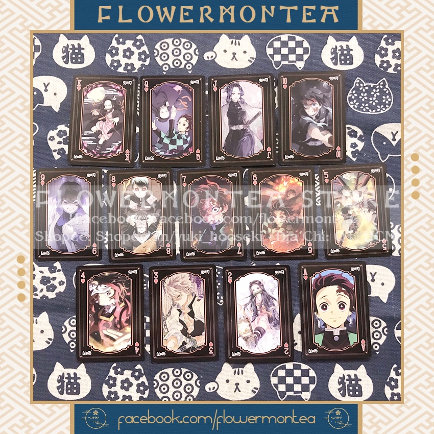 Bộ Bài Tây 54 Lá - Kimetsu No Yaiba | Thanh Gươm Diệt Quỷ