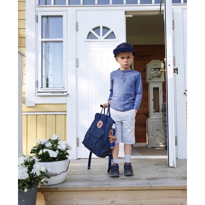 Balo Kanken Màu Navy có ảnh feedback mới