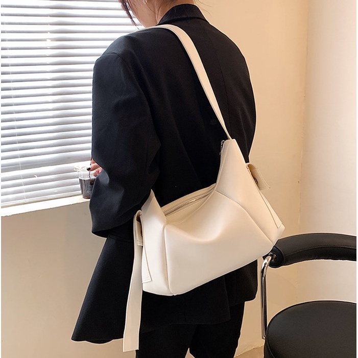 Túi xách nữ đeo vai, size to, phong cách vintage, retro - TX016