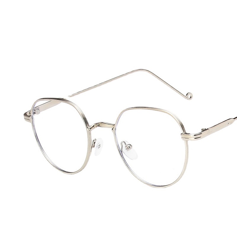 Mắt Kính Gọng Tròn Chống Ánh Sáng Xanh Thời Trang Cá Tính Cho Nam Nữ