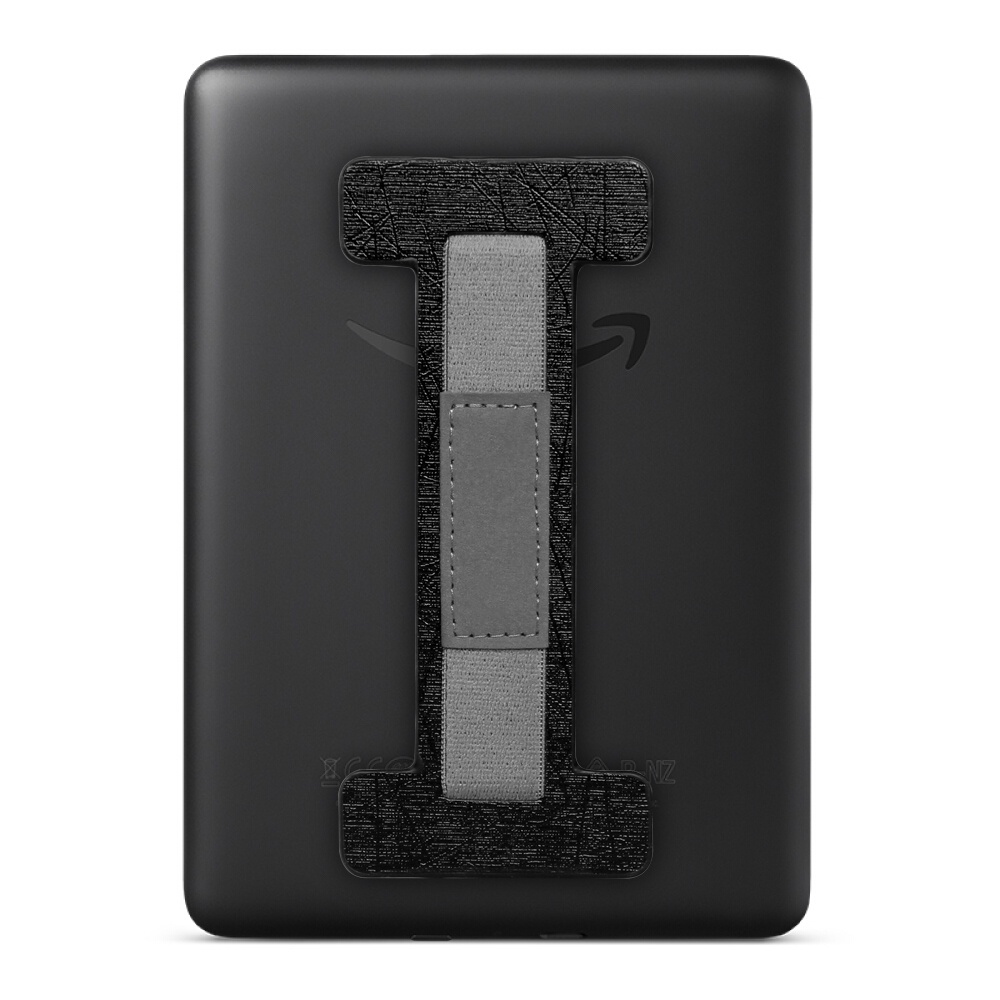 Tay Cầm Máy Tính Bảng Bằng Da PU Kèm Dây Đeo Đàn Hồi Cho iPad E-book Kindle Paperwhite
