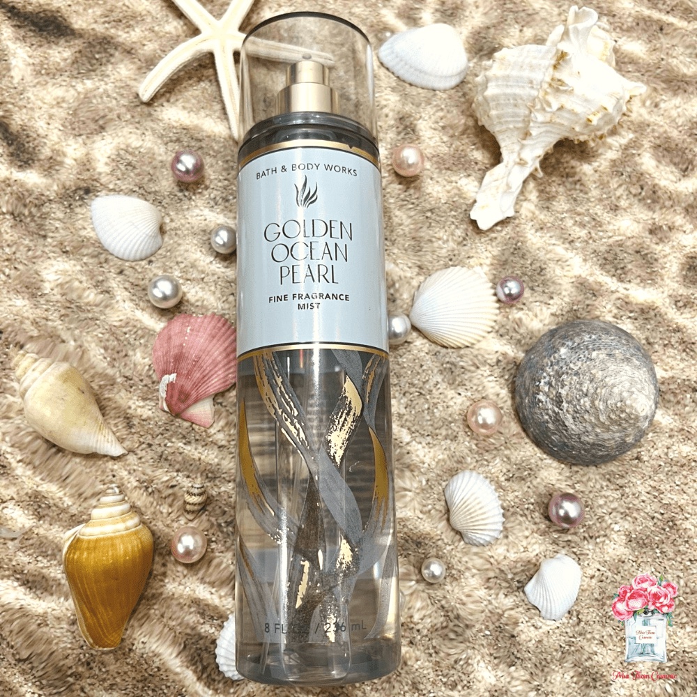 Xịt Thơm Toàn Thân Bath & Body Works Golden Ocean Pearl Hương Hoa Quả Nhiệt Đới Ngọt Ngào Thanh Mát 236ml