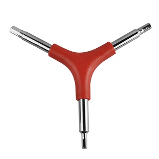 Tool 3 đầu khóa mở ốc xe đạp xe máy 4-5-6mm