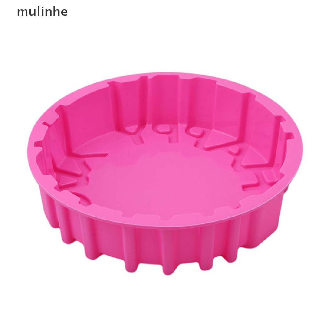 Khuôn Silicone Tròn Nướng Bánh Mousse DIY
