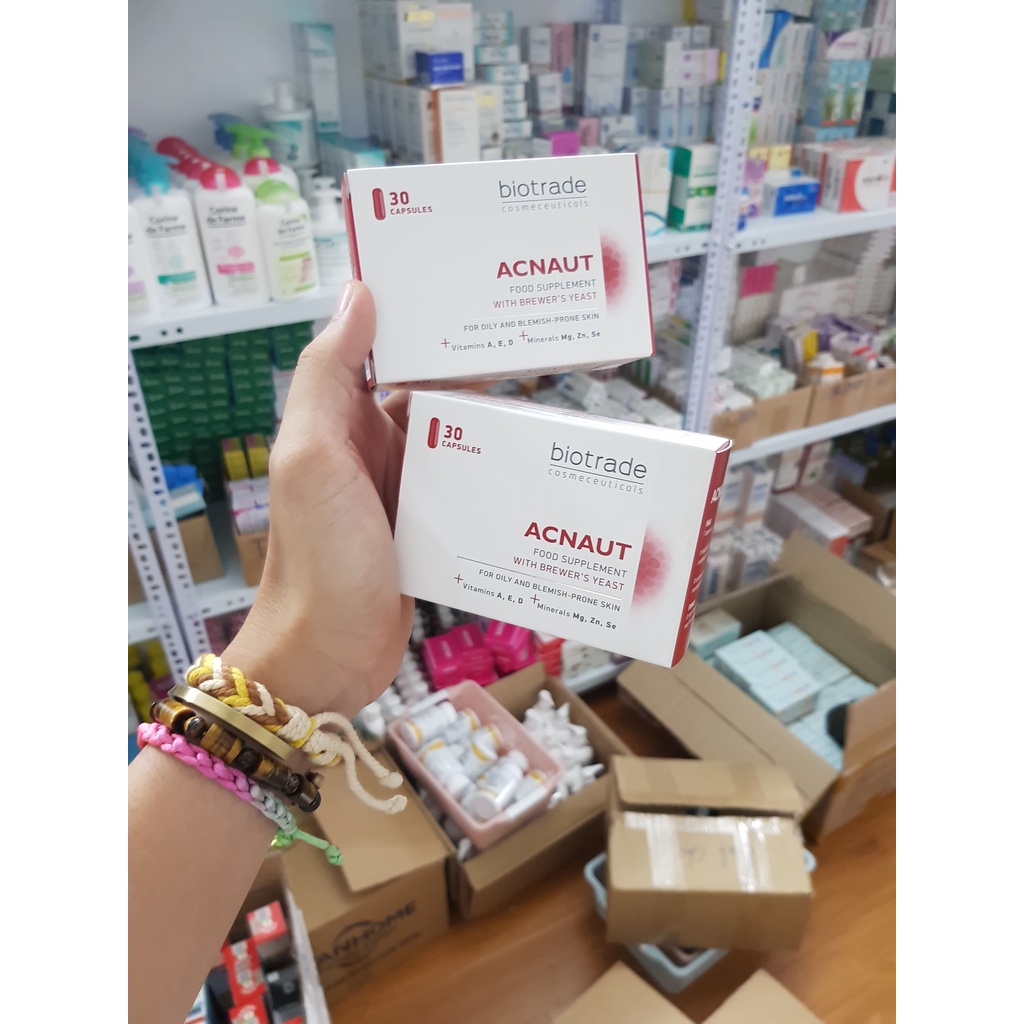 Biotrade Viên uống Acnaut Food Supplement Hỗ Trợ Giảm Mụn