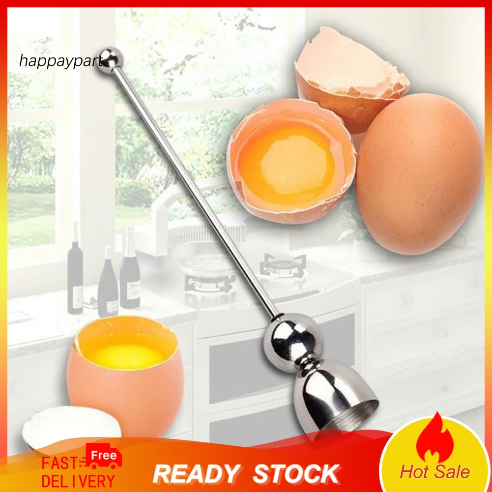 Dụng cụ tách đập vỏ trứng bằng thép không gỉ
